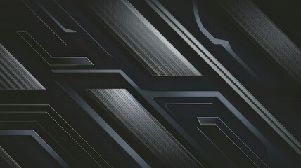 abstract geometric background with a carbon