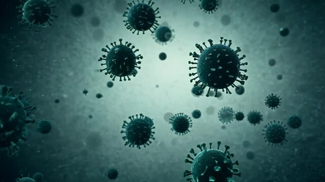 Billions of Gut Microorganisms Attacking Viruses in the Human Body Generative AI