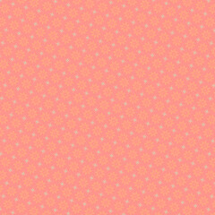 Flower geometric pattern Seamless background Ornament for fabric