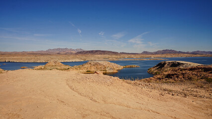 Unbelievable stunning views of Lake Mead in November weather  