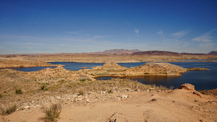 Unbelievable stunning views of Lake Mead in November weather  