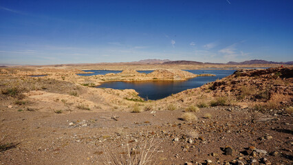 Unbelievable stunning views of Lake Mead in November weather  