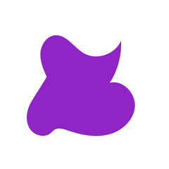 Green purple abstract shapes vectors