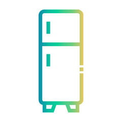 refrigerator Line Gradient Icon