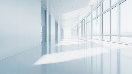 Obraz premium white corridor