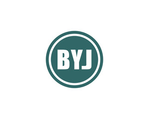 BYJ Logo design vector template. BYJ