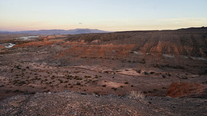 Unbelievable stunning views of Lake Mead in November weather  