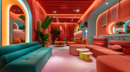 Contemporary Stylish Pop-Up Store Interior Design
