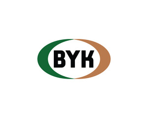 BYK Logo design vector template. BYK