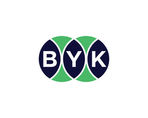 BYK Logo design vector template. BYK