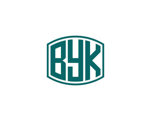 BYK Logo design vector template. BYK