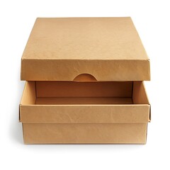 Shoe box isolated on white background