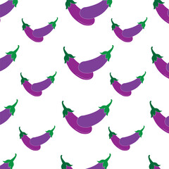 Eggplant background illustration