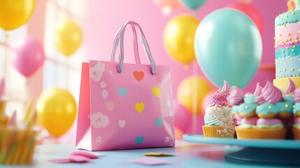 Birthday Celebration with Colorful Delights