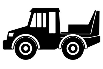 Construction Vehicle | isolated vector illustration on white background