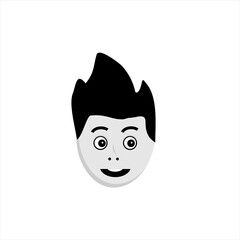 cartoon child head image
