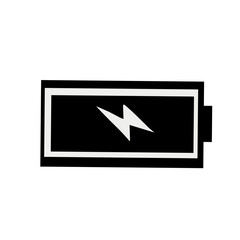 Battery charge indicator icon