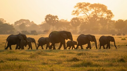 Fototapeta premium Carrying Capacity: The maximum number of individuals or species that an ecosystem can support sustainably, without causing damage to the environment or resources. 