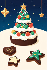 Minimalist Christmas Vector Set