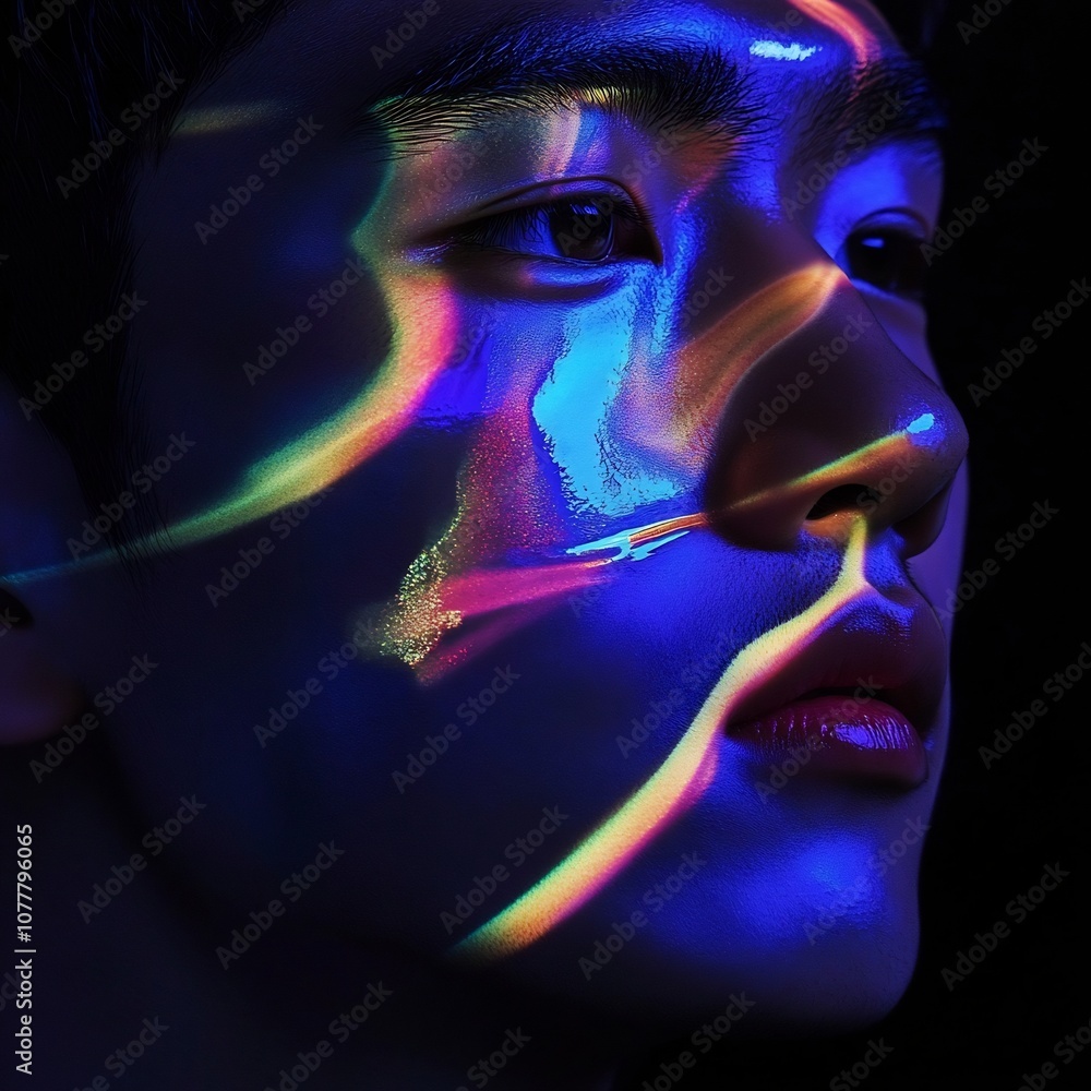 Poster secure facial recognition unlocking for modern mobile devices innovative biometric technology enable