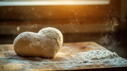 Heart-Shaped Dough: A Culinary Love Story