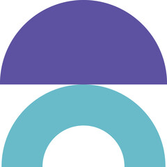 simple flat art abstract icons