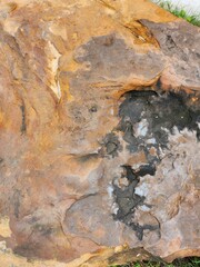 Brown stones texture or background