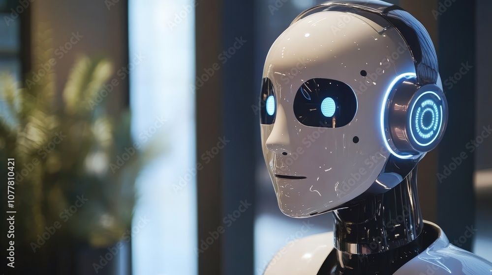 Poster an ai-enhanced customer service platform offering real-time responses and solutions, showing how ai 