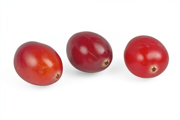 Cranberry isolated on background