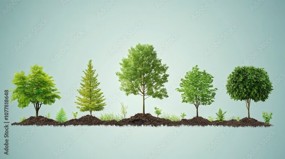 Poster the importance of reforestation in combating global warming: discuss how planting trees can help abs
