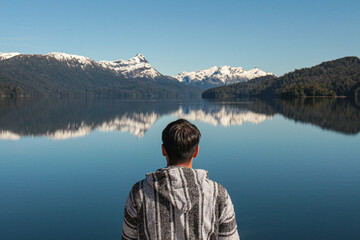 Fototapeta premium Lago Espejo in my mind