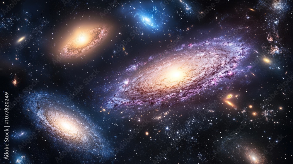 Poster what are galaxy clusters, and how do they affect our understanding of the universe? explore how gala