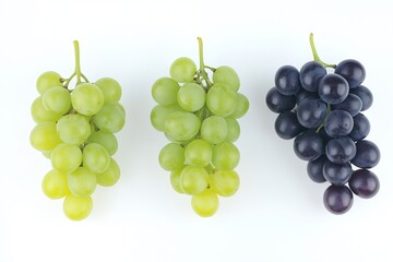 Fototapeta premium Grapes isolated on background