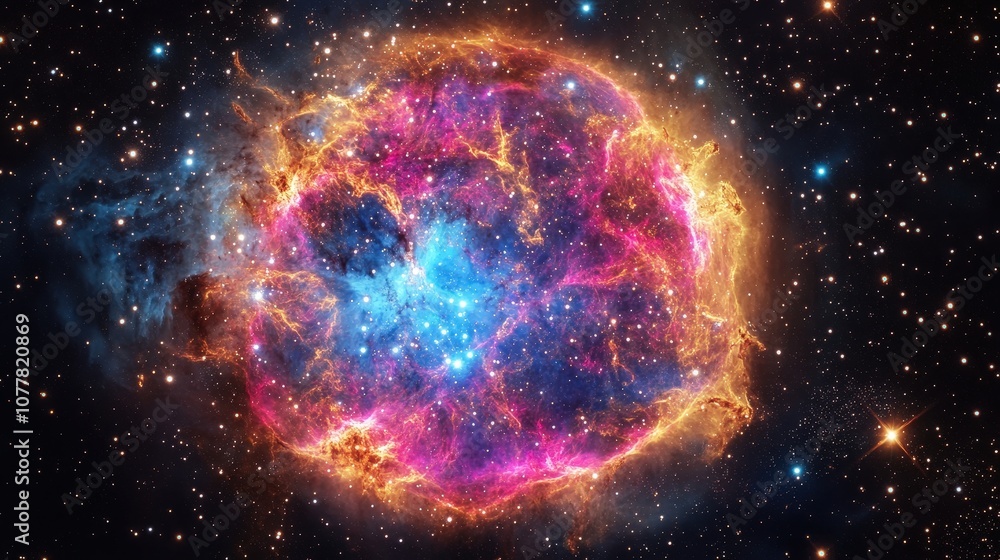 Poster what is a supernova, and how does it impact the universe? discuss the explosive death of massive sta