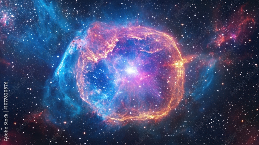 Poster what is a supernova, and how does it impact the universe? discuss the explosive death of massive sta