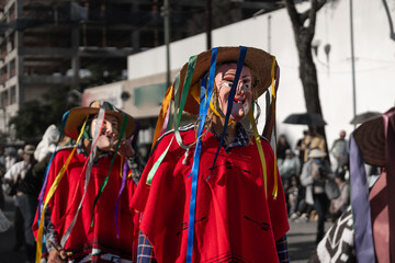 La danza y las máscaras en el Folklore de Michoacán México.