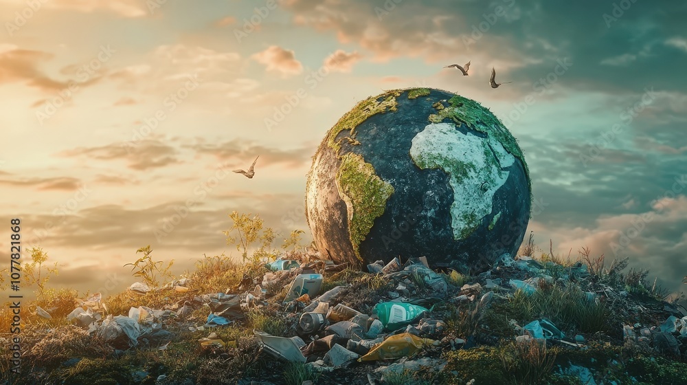 Poster the connection between waste separation and zero-waste living: discuss how adopting waste separation