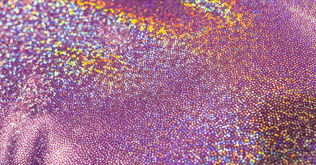 Shiny purple glitter halftone dotted background