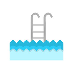 Fototapeta premium Swimming Vector Icon