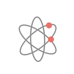 Atom Molecule logo vector