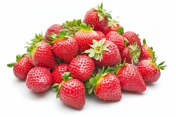 strawberry isolated on background