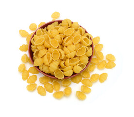 Close up of the background farfalle