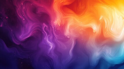 Obraz premium Abstract Swirling Colors