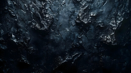 Dark Blue Abstract Rock Texture Background