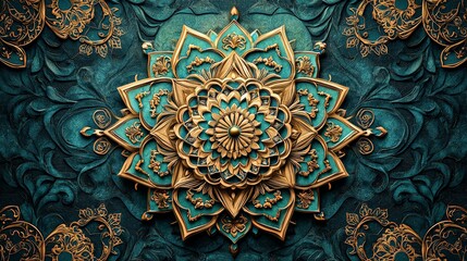 Fototapeta premium Persian calligraphy art pattern