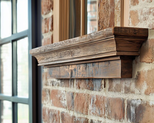 Urban Brick and Rustic Window Trims: Durable and Stylish Urban Design Elements
