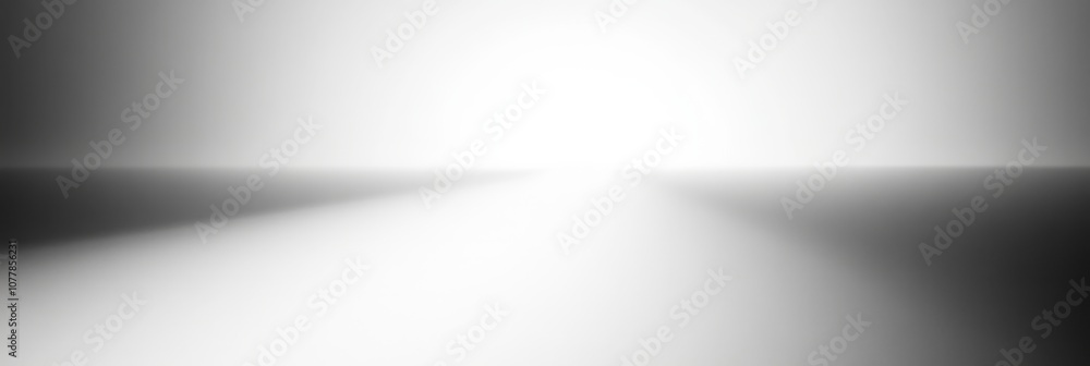 Poster tranquil white to grey gradient background with soft blur | elegant clean backdrop for professional 