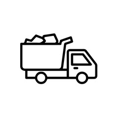 Truck icon symbol vector illustration
