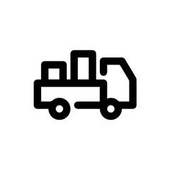 Truck icon symbol vector illustration
