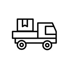 Truck icon symbol vector illustration
